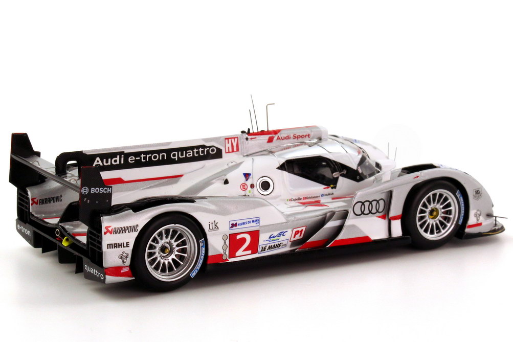 Foto 1:43 Audi R18 e-tron quattro 24h von LeMans 2012 Nr.2, Capello / Kristensen / McNish Werbemodell Spark 5021200243