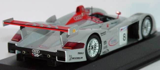 Foto 1:43 Audi R8 24h von Le Mans 2000 Nr.8, Biela/Kristensen/Pierro Maisto, Siegerfahrzeug Werbemodell Minichamps 20000000970