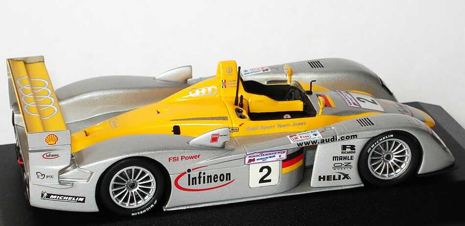 Foto 1:43 Audi R8 24h von Le Mans 2002 Infineon Nr.2, Capello/Herbert/Pescatori Minichamps 400021302