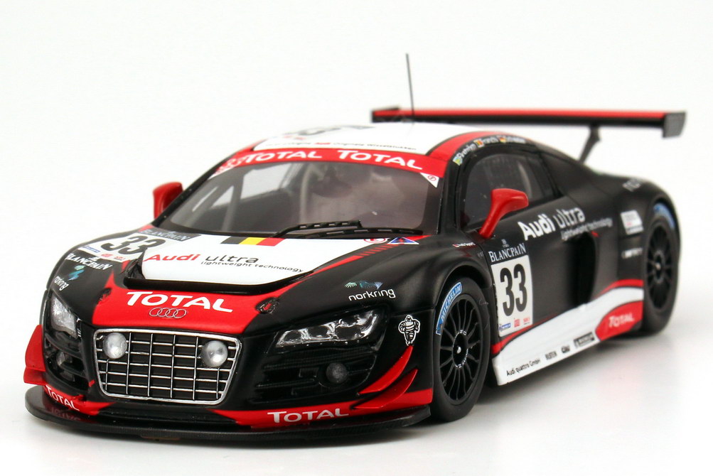 Foto 1:43 Audi R8 LMS 24 Stundenrennen Spa 2011 Nr.33, Ekström / Franchi / Scheider Werbemodell Spark 5021118453