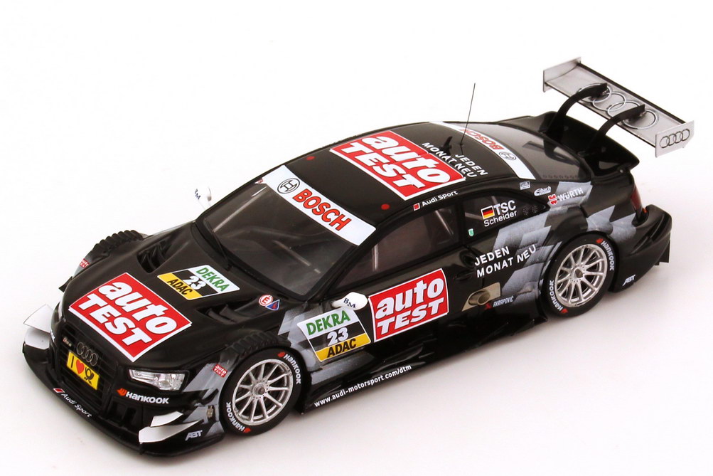 Foto 1:43 Audi RS 5 DTM 2013 ABT, Auto Test Nr.23, Scheider Werbemodell Spark 5021300143