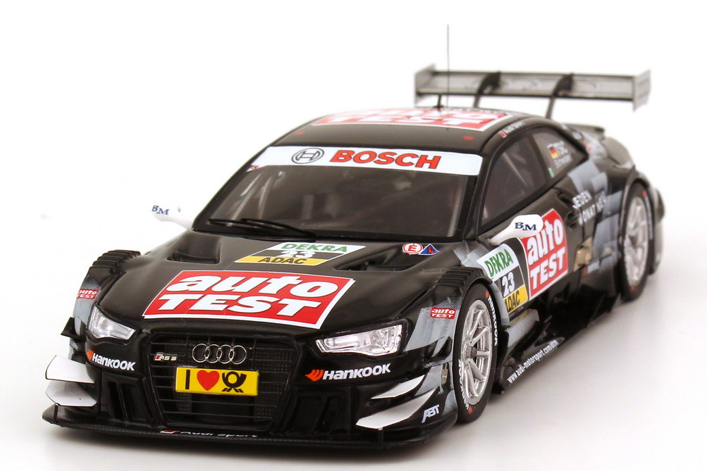 Foto 1:43 Audi RS 5 DTM 2013 ABT, Auto Test Nr.23, Scheider Werbemodell Spark 5021300143