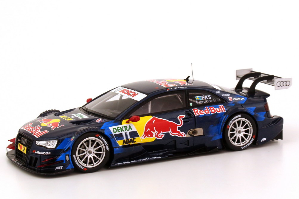 Foto 1:43 Audi RS 5 DTM 2013 ABT, Red Bull Nr.11, Ekström Werbemodell Spark 5021300133