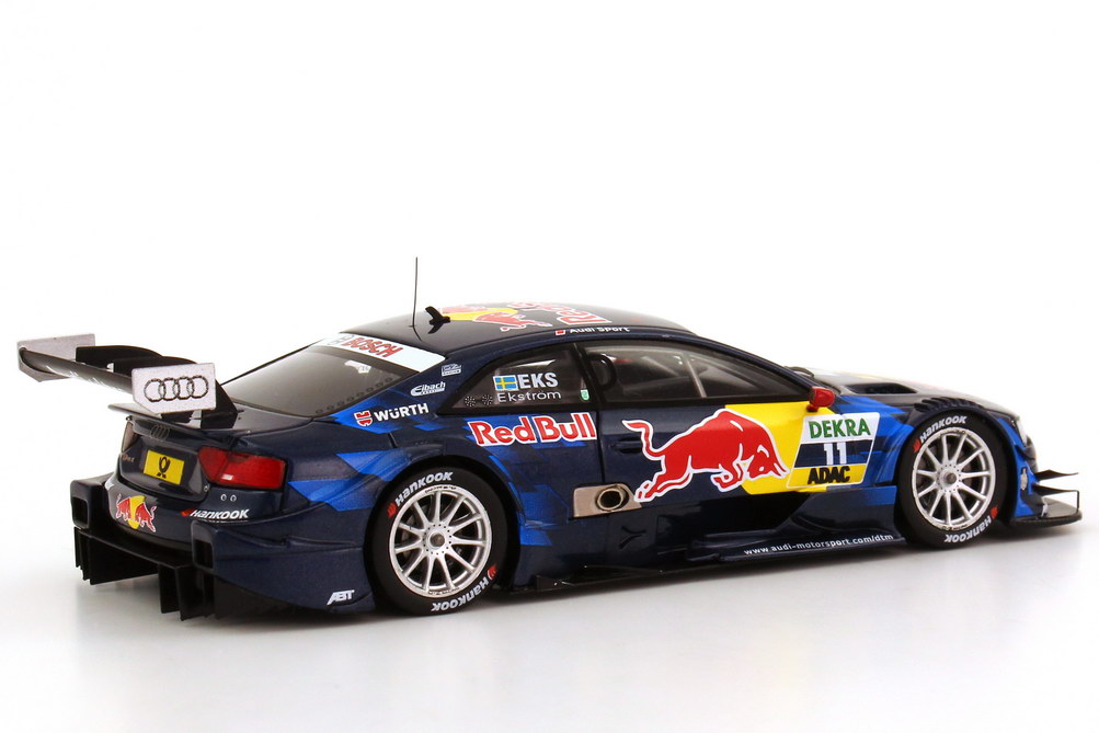 Foto 1:43 Audi RS 5 DTM 2013 ABT, Red Bull Nr.11, Ekström Werbemodell Spark 5021300133