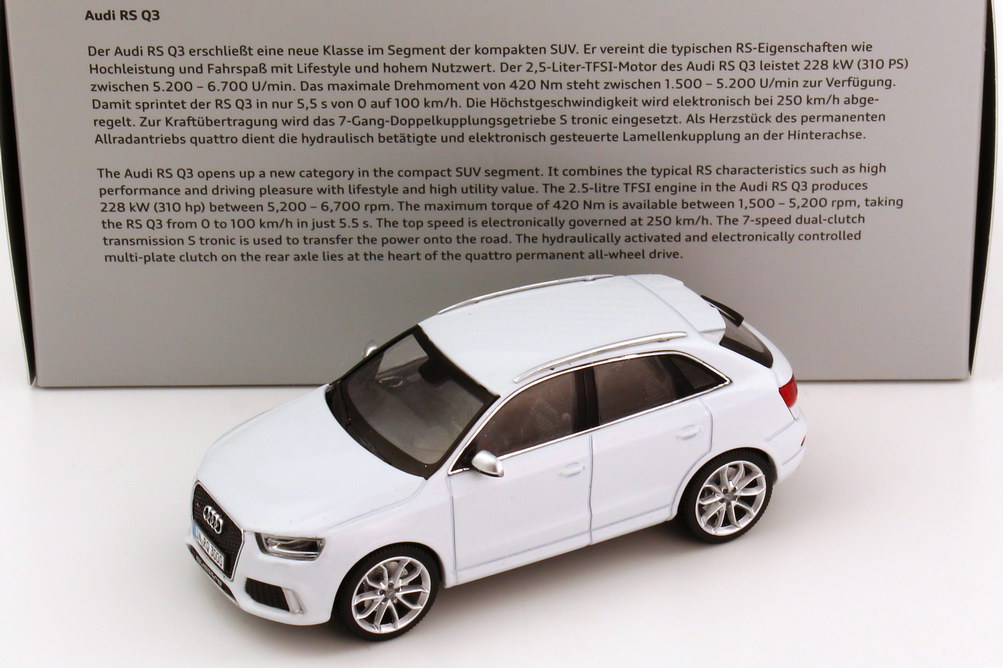 Audi RS Q3 Sportback 1:43 Kyalamigrün Modellauto 5012013631