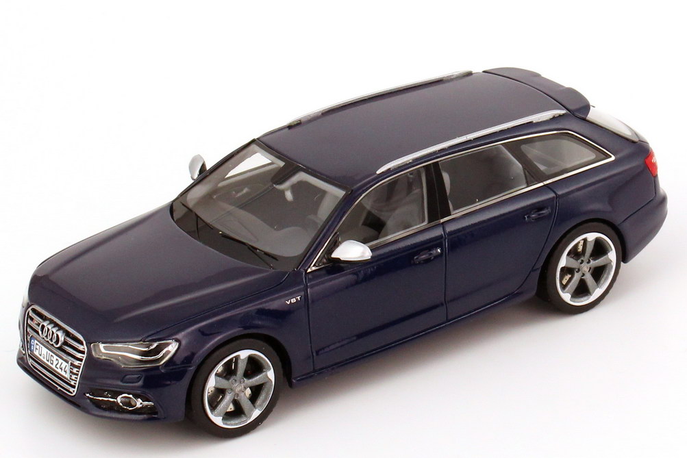 Foto 1:43 Audi S6 Avant (C7) estoril-blau-met. - Limited Edition 500 Schuco Pro.R4308844