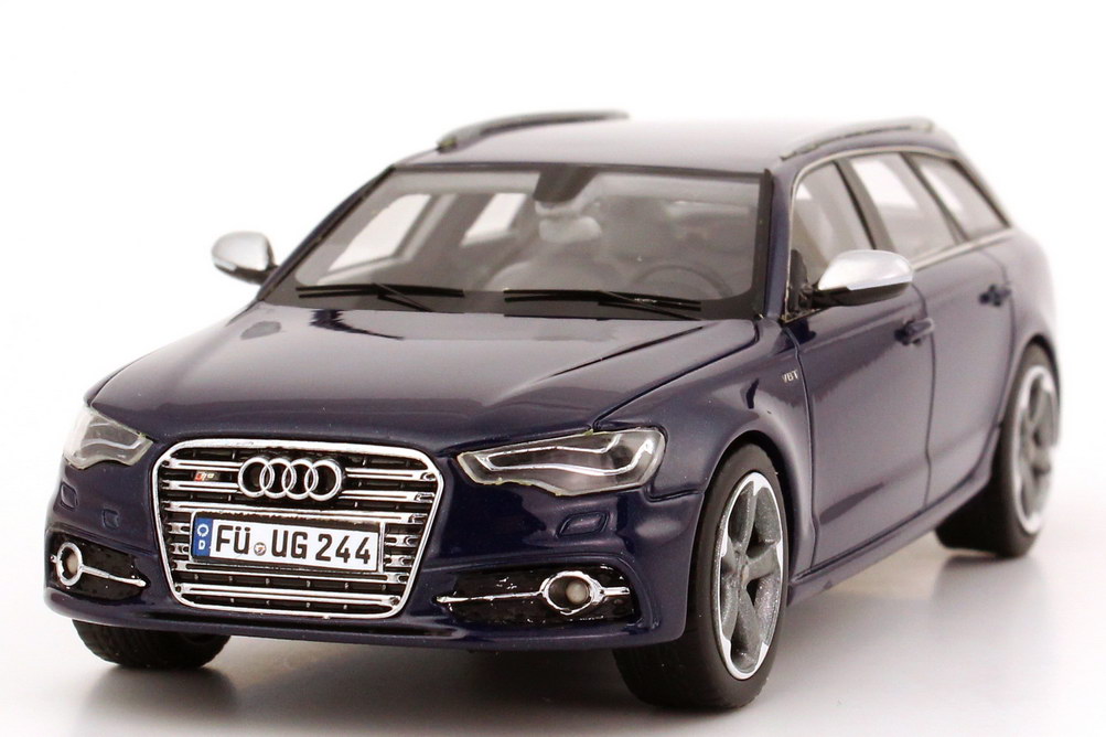 Foto 1:43 Audi S6 Avant (C7) estoril-blau-met. - Limited Edition 500 Schuco Pro.R4308844