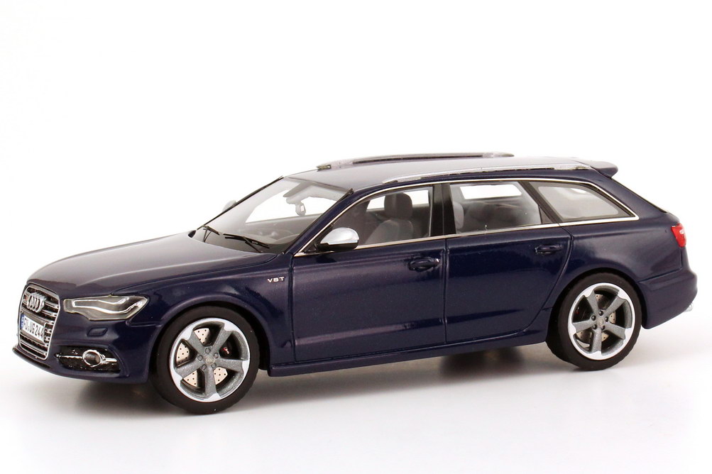 Foto 1:43 Audi S6 Avant (C7) estoril-blau-met. - Limited Edition 500 Schuco Pro.R4308844