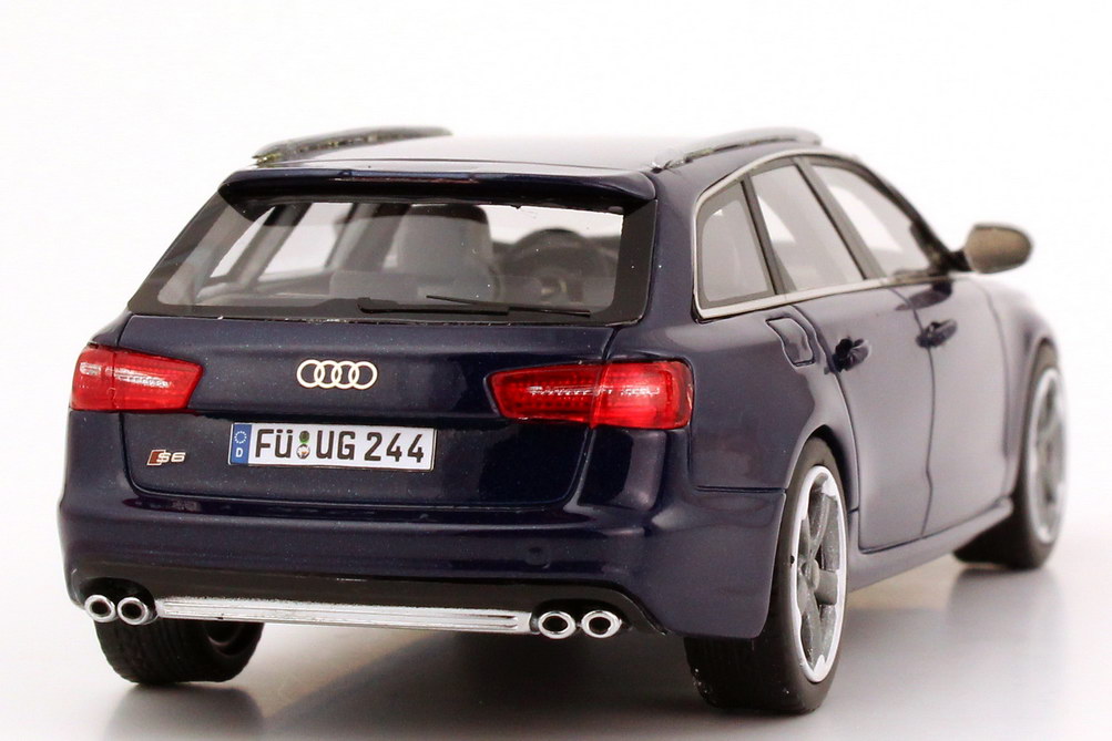 Foto 1:43 Audi S6 Avant (C7) estoril-blau-met. - Limited Edition 500 Schuco Pro.R4308844