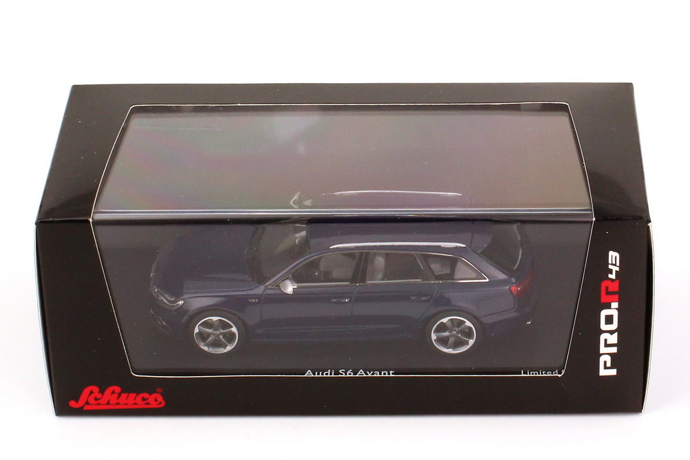 Foto 1:43 Audi S6 Avant (C7) estoril-blau-met. - Limited Edition 500 Schuco Pro.R4308844