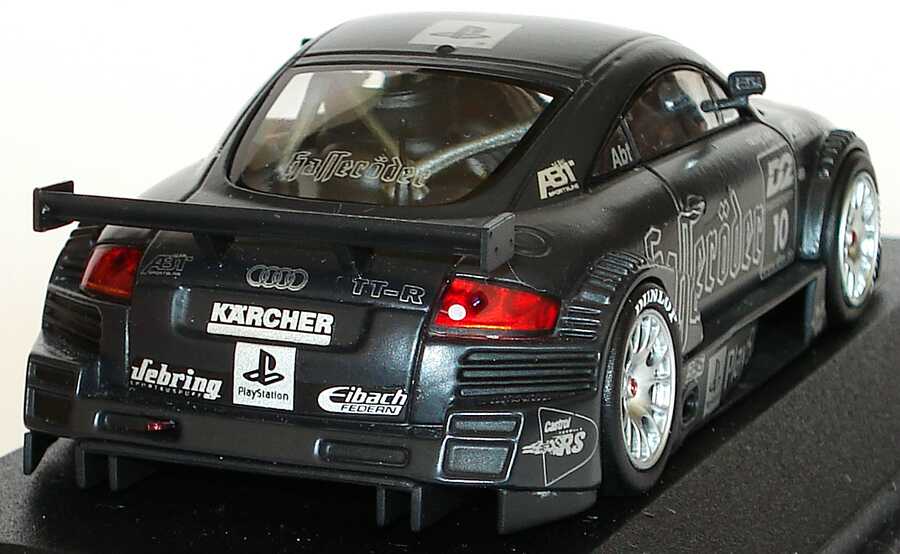 Foto 1:43 Audi TT-R DTM 2000 Hasseröder Nr.10, Abt, Test Car mattschwarz Minichamps 430001890