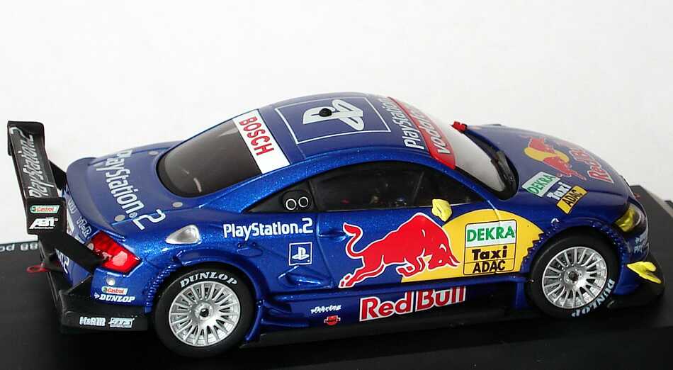 Foto 1:43 Audi TT-R DTM Präsentation 2003, Taxi Red Bull, PlayStation 2, Abt Schuco 04905