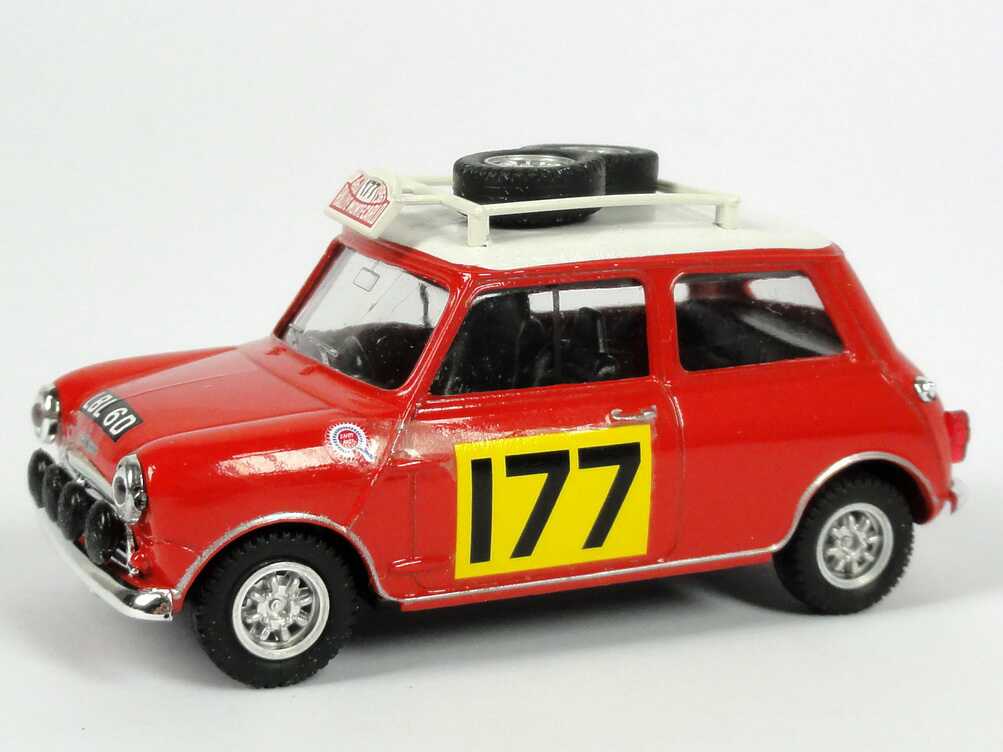Foto 1:43 Austin Mini Cooper S Rallye Monte Carlo 1967 Nr.177, Aaltonen / Liddon Vitesse L034