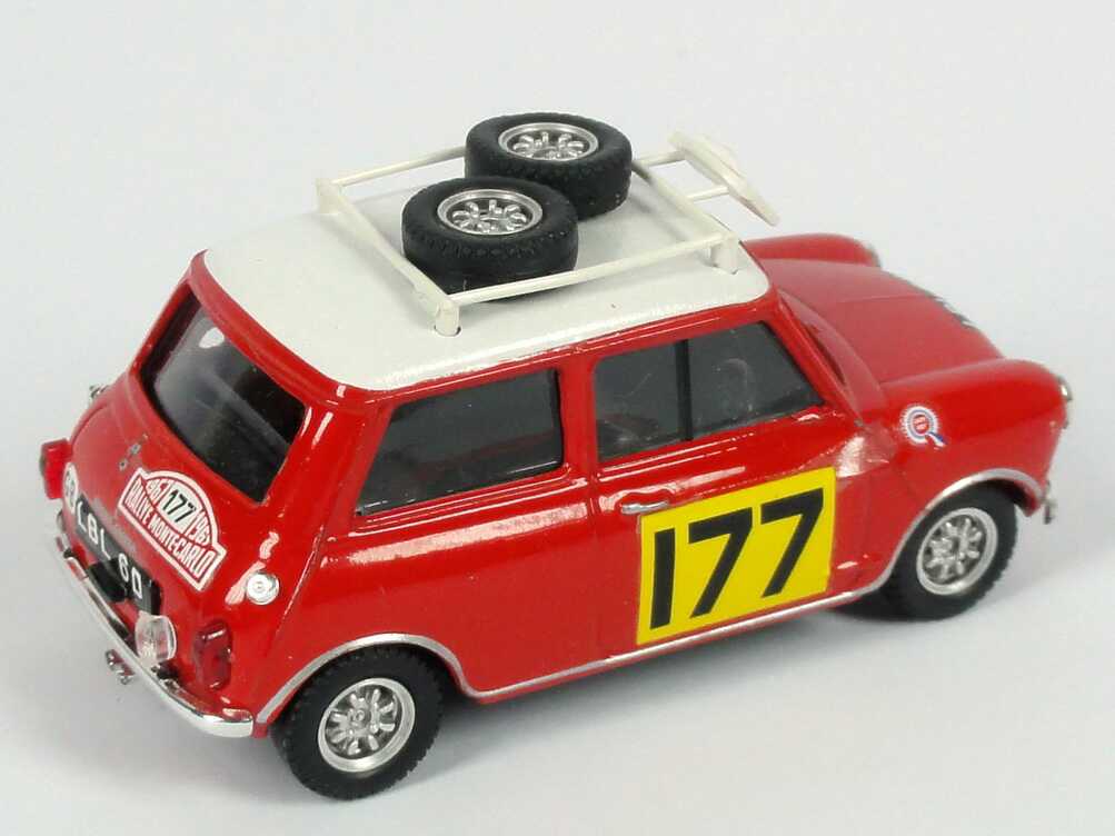 Foto 1:43 Austin Mini Cooper S Rallye Monte Carlo 1967 Nr.177, Aaltonen / Liddon Vitesse L034