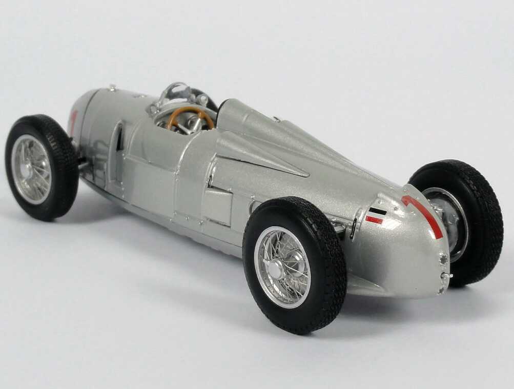 Foto 1:43 Auto Union Grand-Prix-Rennwagen Typ A (1934) Nr.1 Werbemodell Minichamps 503.09.008.03