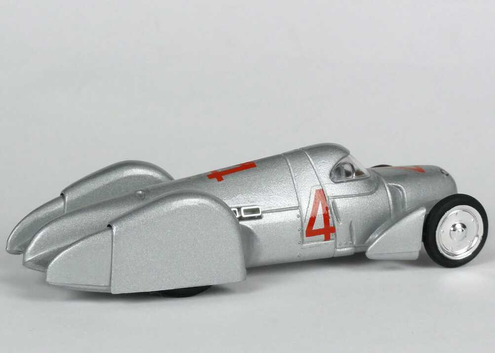 Foto 1:43 Auto Union Rekordwagen Typ B 1935 Nr.4 - Brumm R108