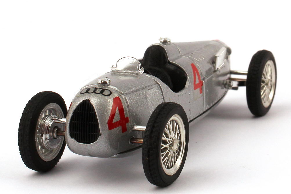 Foto 1:43 Auto Union Typ C 1936 Nr.4, Bernd Rosemeyer (Monza 1936) Brumm oror38