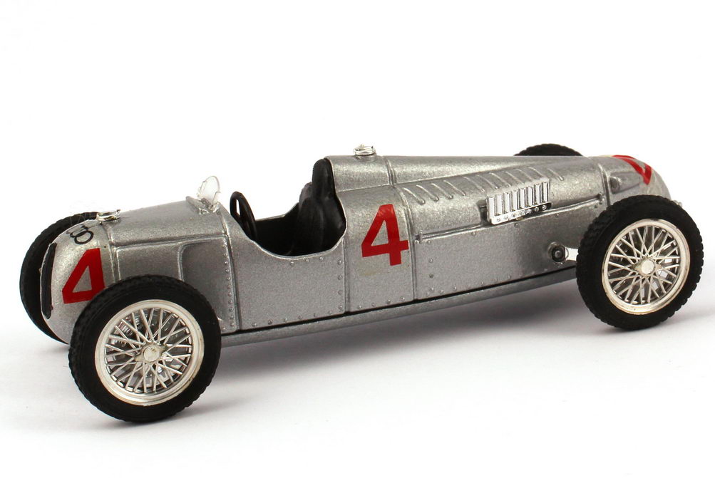 Foto 1:43 Auto Union Typ C 1936 Nr.4, Bernd Rosemeyer (Monza 1936) Brumm oror38