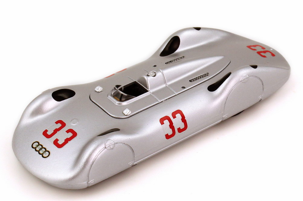 Foto 1:43 Auto Union Typ C Stromlinie Avus 1937 Nr.33, Fagioli Brumm