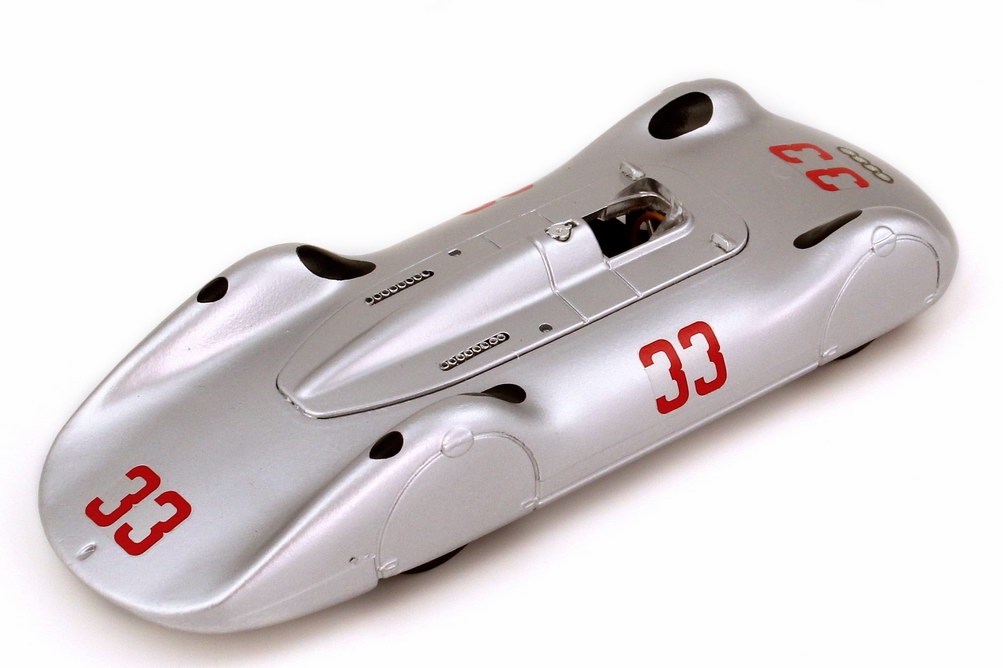 Foto 1:43 Auto Union Typ C Stromlinie Avus 1937 Nr.33, Fagioli Brumm