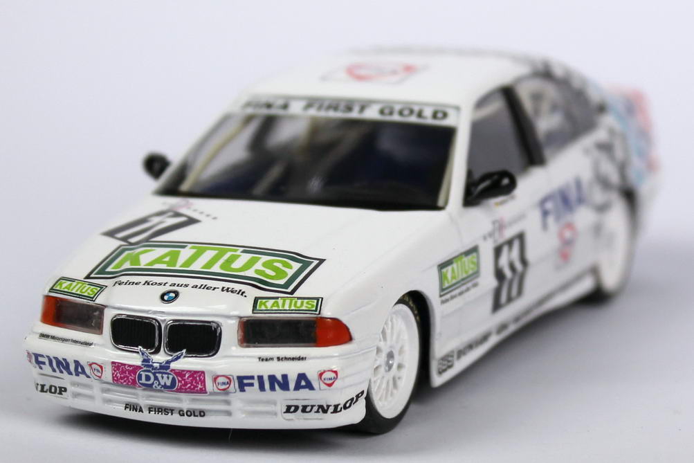 Foto 1:43 BMW 318i (E36) ADAC TW-Cup 1994 Fina, Kattus Nr.11, Heger Minichamps 430942011