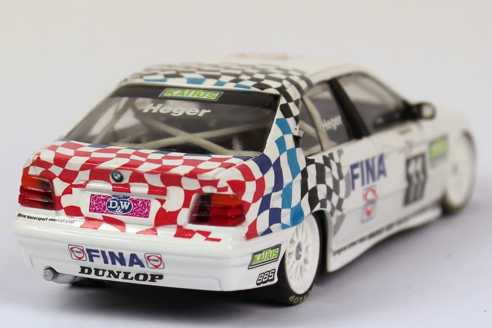 Foto 1:43 BMW 318i (E36) ADAC TW-Cup 1994 Fina, Kattus Nr.11, Heger Minichamps 430942011