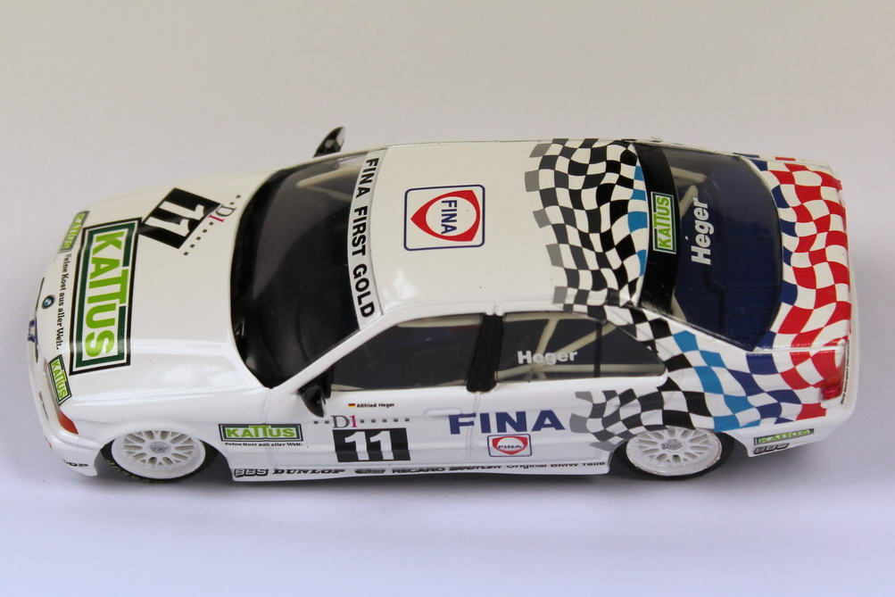 Foto 1:43 BMW 318i (E36) ADAC TW-Cup 1994 Fina, Kattus Nr.11, Heger Minichamps 430942011