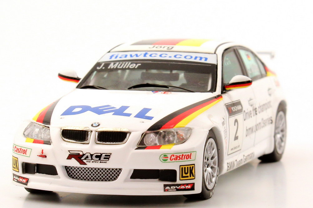 Foto 1:43 BMW 3er 320Si (E90) WTCC 2007 BMW Team Germany, Dell Nr.2, Jörg Müller Spark S0404