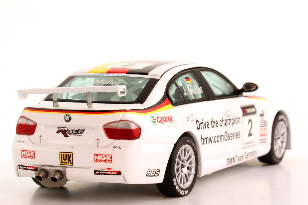 Foto 1:43 BMW 3er 320Si (E90) WTCC 2007 BMW Team Germany, Dell Nr.2, Jörg Müller Spark S0404