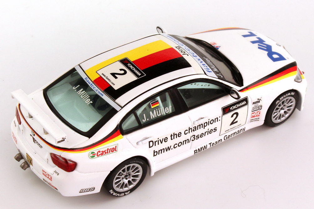 Foto 1:43 BMW 3er 320Si (E90) WTCC 2007 BMW Team Germany, Dell Nr.2, Jörg Müller Spark S0404