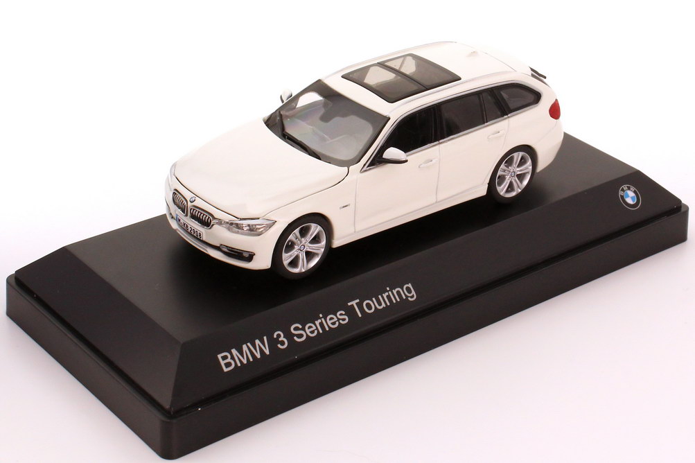Foto 1:43 BMW 3er touring (F31) alpine-weiß-III Werbemodell BMW-Group 80422244249