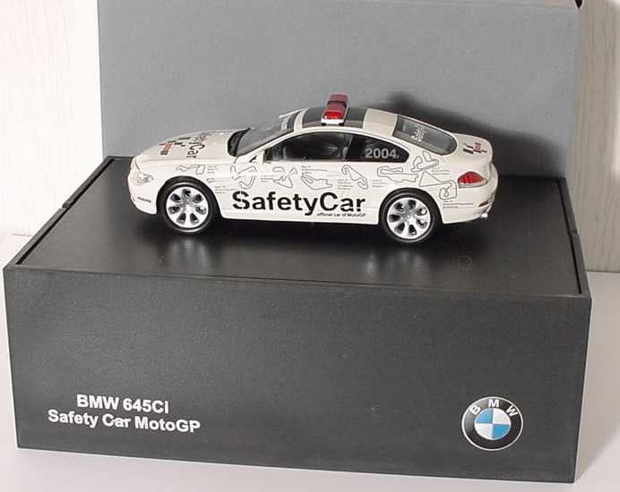 Foto 1:43 BMW 645Ci (E63) Safety Car / Medical Car MotoGP Werbemodell Kyosho 80420394065