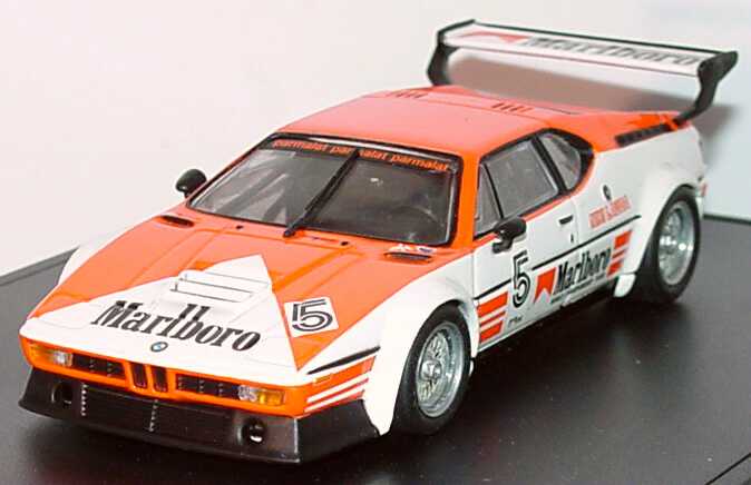 Foto 1:43 BMW M1 Procar-Serie 1979 Marlboro, Project Four Racing Nr.5, Niki Lauda Werbemodell Minichamps 80420309421