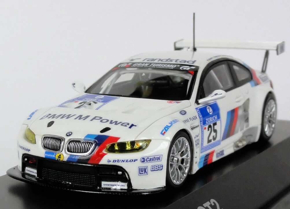 Foto 1:43 BMW M3 GT2 (E92) 24 Stundenrennen Nürburgring 2010 BMW M Power Nr.25, Müller / Farfus / Alzen / Lamy (Siegerfahrzeug) Werbemodell Minichamps 80422185880