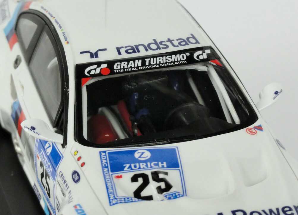 Foto 1:43 BMW M3 GT2 (E92) 24 Stundenrennen Nürburgring 2010 BMW M Power Nr.25, Müller / Farfus / Alzen / Lamy (Siegerfahrzeug) Werbemodell Minichamps 80422185880