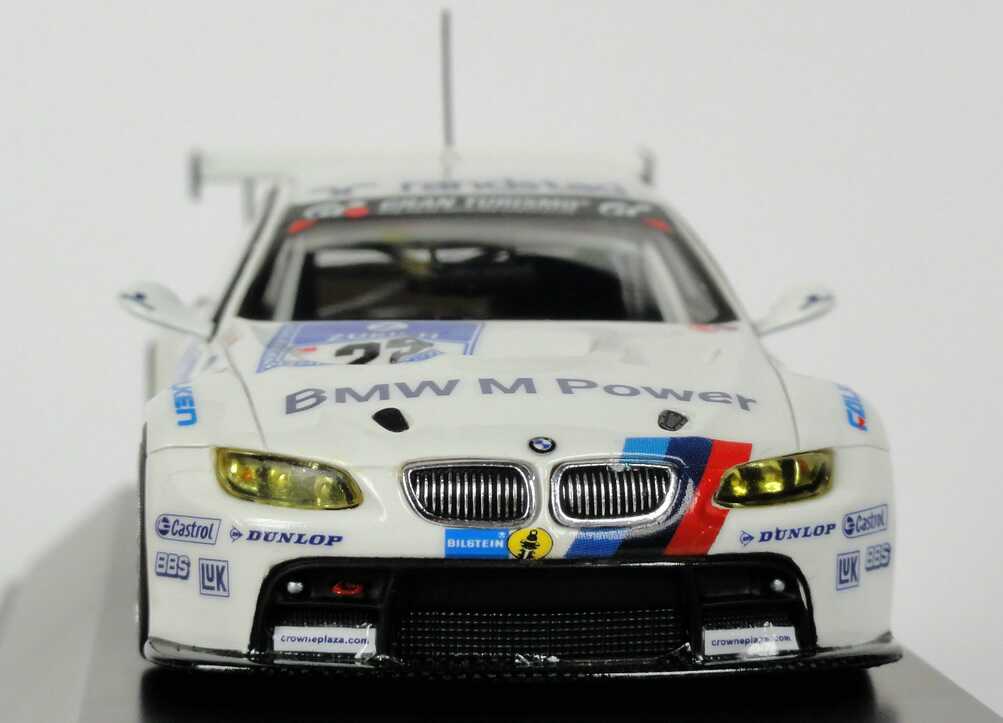 Foto 1:43 BMW M3 GT2 (E92) 24 Stundenrennen Nürburgring 2010 BMW M Power Nr.25, Müller / Farfus / Alzen / Lamy (Siegerfahrzeug) Werbemodell Minichamps 80422185880