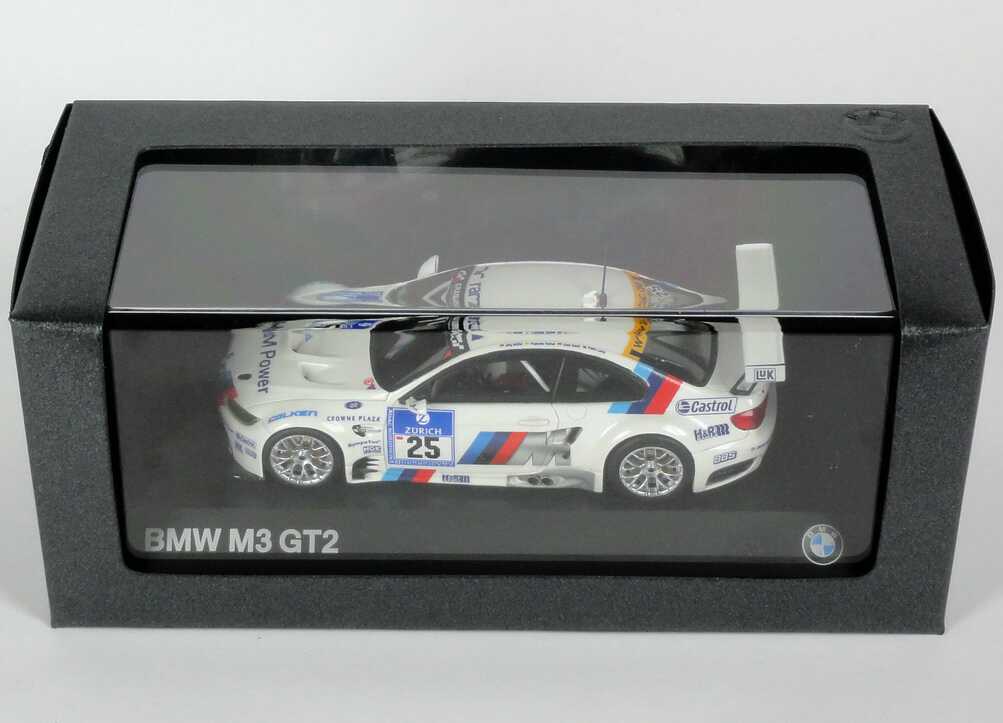 Foto 1:43 BMW M3 GT2 (E92) 24 Stundenrennen Nürburgring 2010 BMW M Power Nr.25, Müller / Farfus / Alzen / Lamy (Siegerfahrzeug) Werbemodell Minichamps 80422185880