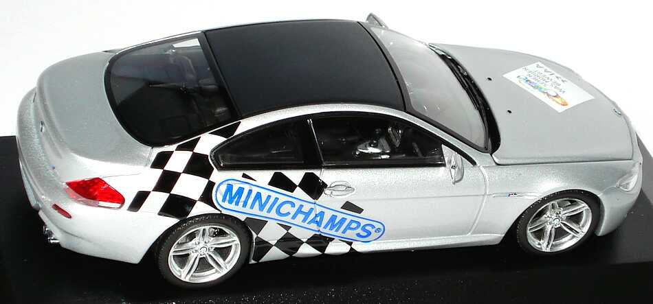 Foto 1:43 BMW M6 Coupé (E63) Sondermodell 62. IAA Frankfurt 2007 Minichamps 403026123