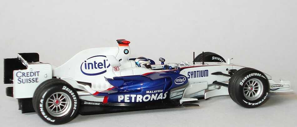 Foto 1:43 BMW Sauber F1.07 Formel 1 2007 Petronas Nr.9, Nick Heidfeld Minichamps 400070009