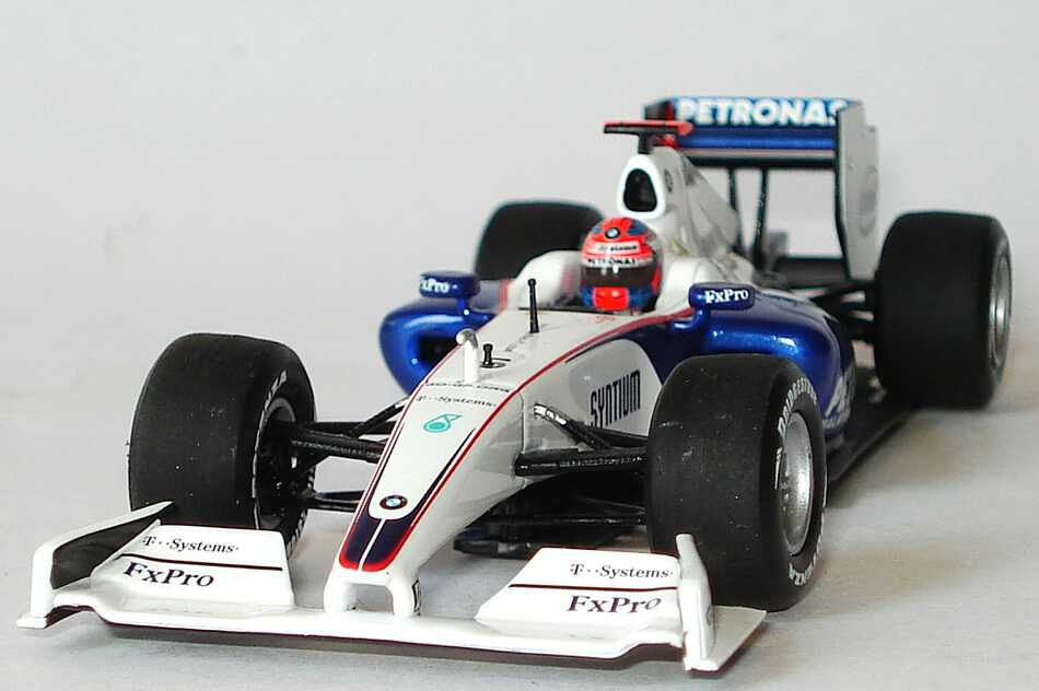 Foto 1:43 BMW Sauber F1.09 Formel 1 2009 Petronas Nr.5, Robert Kubica (Showcar) Minichamps 400090075