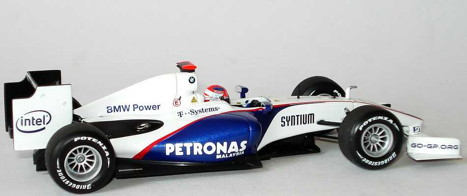 Foto 1:43 BMW Sauber F1.09 Formel 1 2009 Petronas Nr.5, Robert Kubica (Showcar) Minichamps 400090075