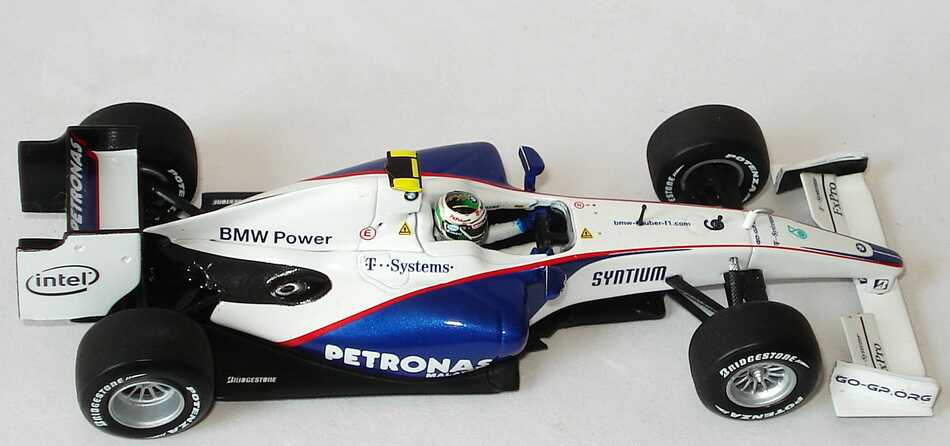 Foto 1:43 BMW Sauber F1.09 Formel 1 2009 Petronas Nr.6, Nick Heidfeld (Showcar) Minichamps 400090076