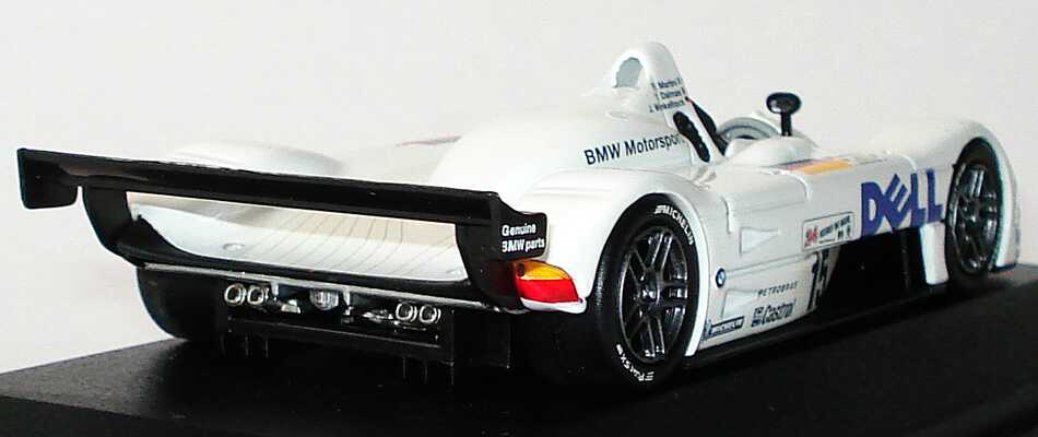 Foto 1:43 BMW V12 LMR 24h von Le Mans 1999 Dell Nr.15, Martini / Dalmas / Winkelhock, Siegerfahrzeug Werbemodell Minichamps 80429418138