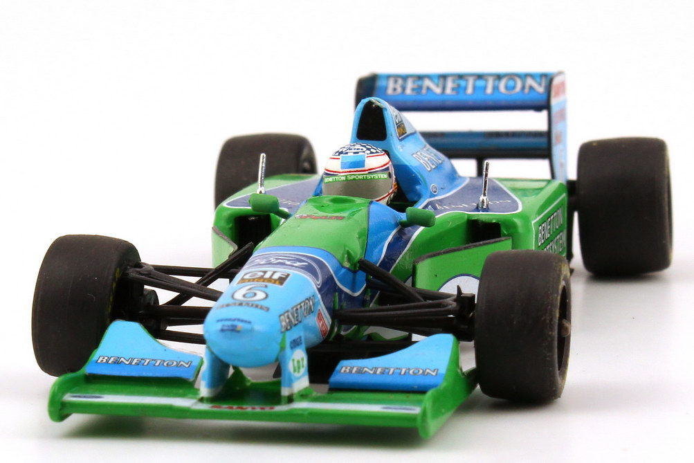 Foto 1:43 Benetton Ford B193B Formel 1 1994 Nr.6, J. J. Lehto - Test Car Onyx 186A