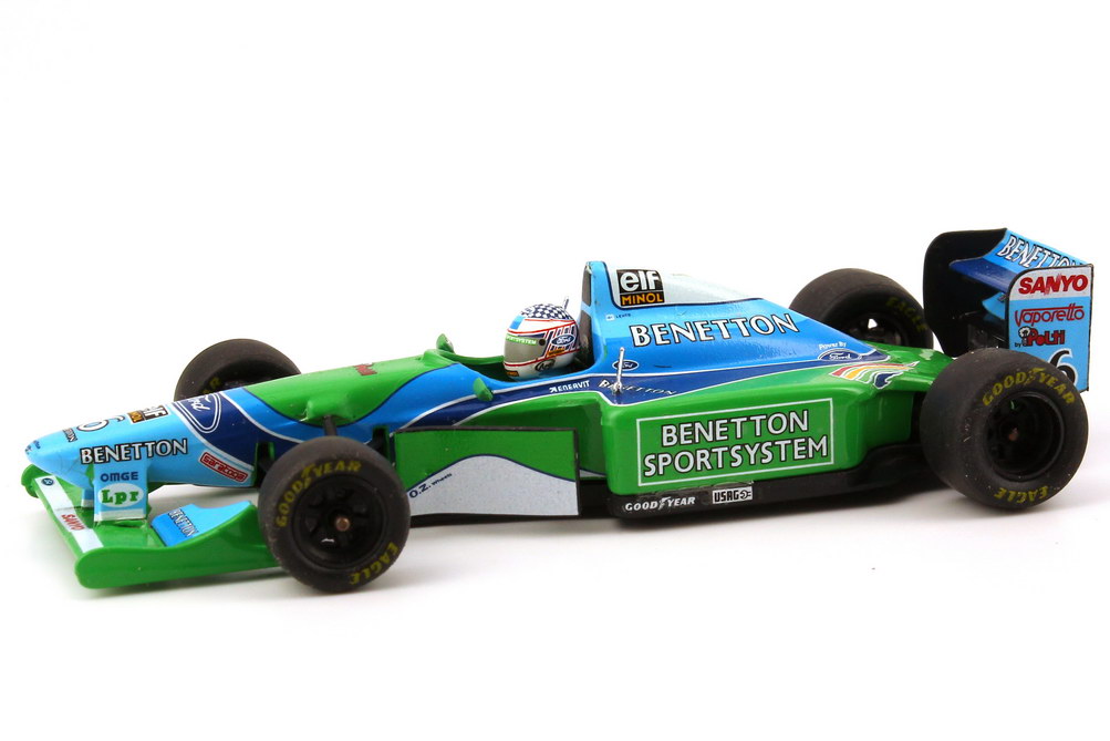 Foto 1:43 Benetton Ford B193B Formel 1 1994 Nr.6, J. J. Lehto - Test Car Onyx 186A