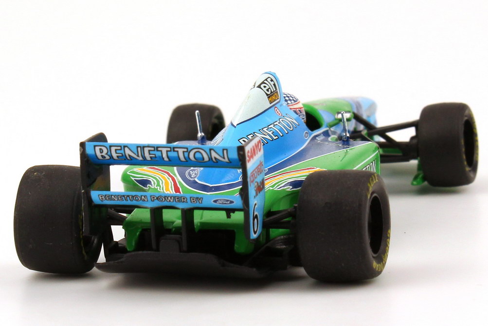 Foto 1:43 Benetton Ford B193B Formel 1 1994 Nr.6, J. J. Lehto - Test Car Onyx 186A