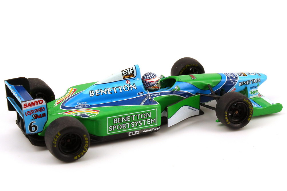 Foto 1:43 Benetton Ford B193B Formel 1 1994 Nr.6, J. J. Lehto - Test Car Onyx 186A