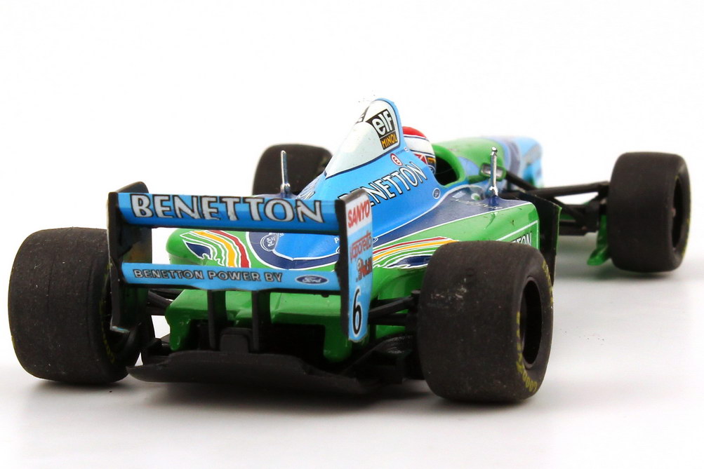 Foto 1:43 Benetton Ford B193B Formel 1 1994 Nr.6, Jos Verstappen - Test Car Onyx 186B