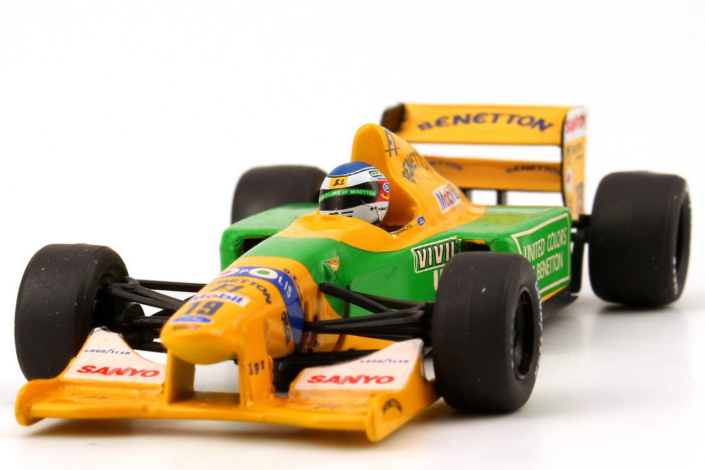 Foto 1:43 Benetton Ford B192 Formel 1 1992 Nr.19, Michael Schumacher Onyx 143
