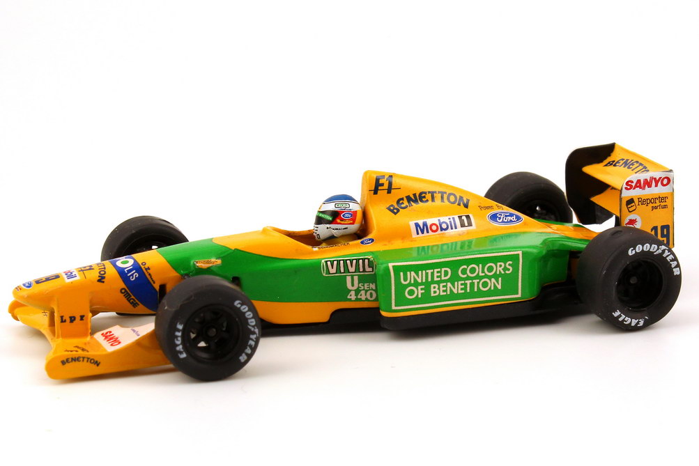 Foto 1:43 Benetton Ford B192 Formel 1 1992 Nr.19, Michael Schumacher Onyx 143